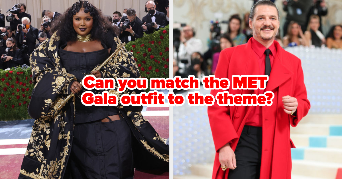 Can You Match The Met Gala Outfit To The Theme?