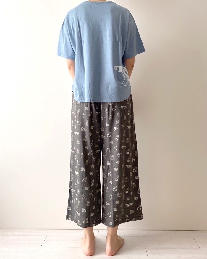 ユニクロのオススメのルームウェア「リサ・ラーソン ルームセット（半袖）」