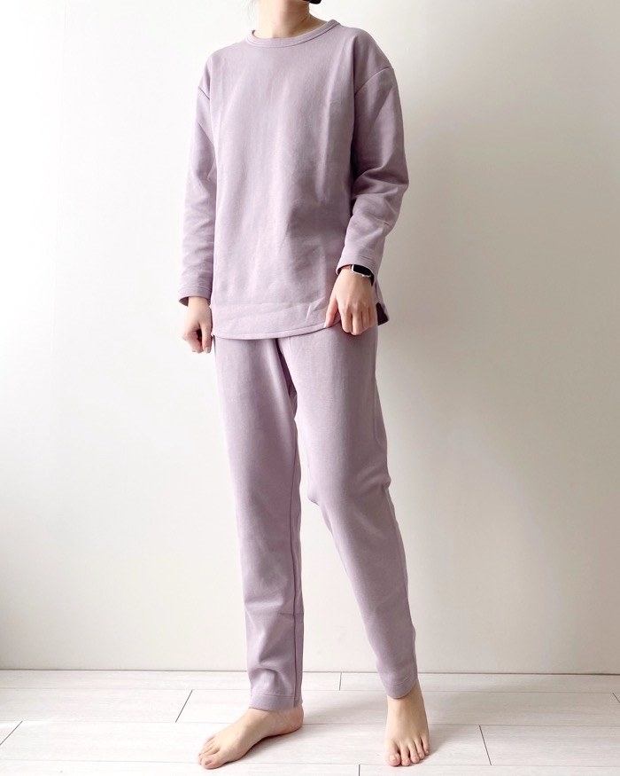 無印良品のオススメのルームウェア「ダンボールニットルームウエアセット」