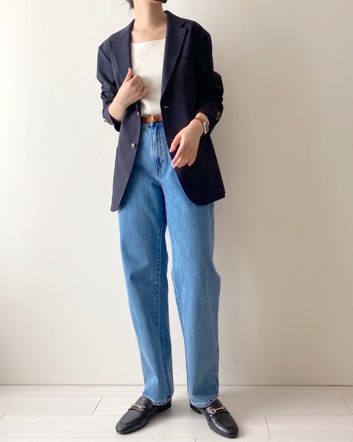 GU（ジーユー）のおすすめトップス「リブスクエアネックニットタンクトップ」