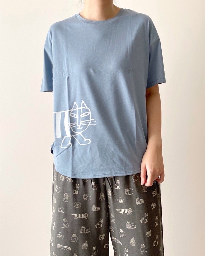 ユニクロのオススメのルームウェア「リサ・ラーソン ルームセット（半袖）」