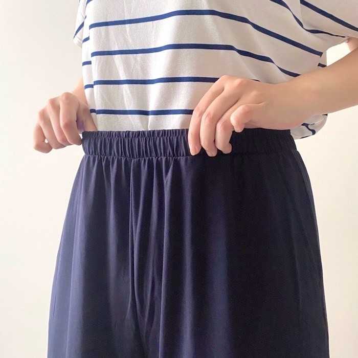 ユニクロのオススメのファッション「ウルトラストレッチエアリズムボーダーセット(半袖)」