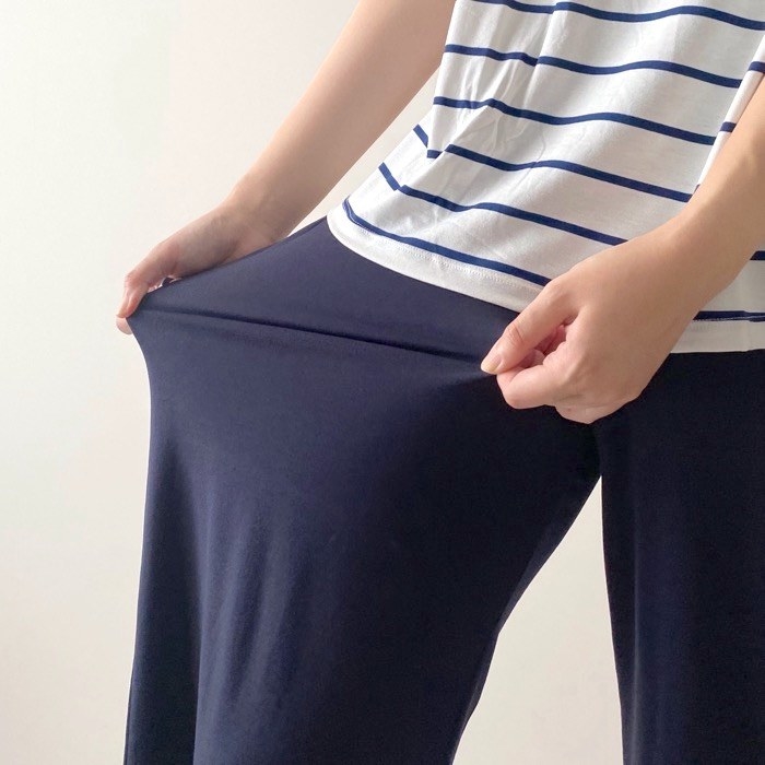 ユニクロのオススメのファッション「ウルトラストレッチエアリズムボーダーセット(半袖)」