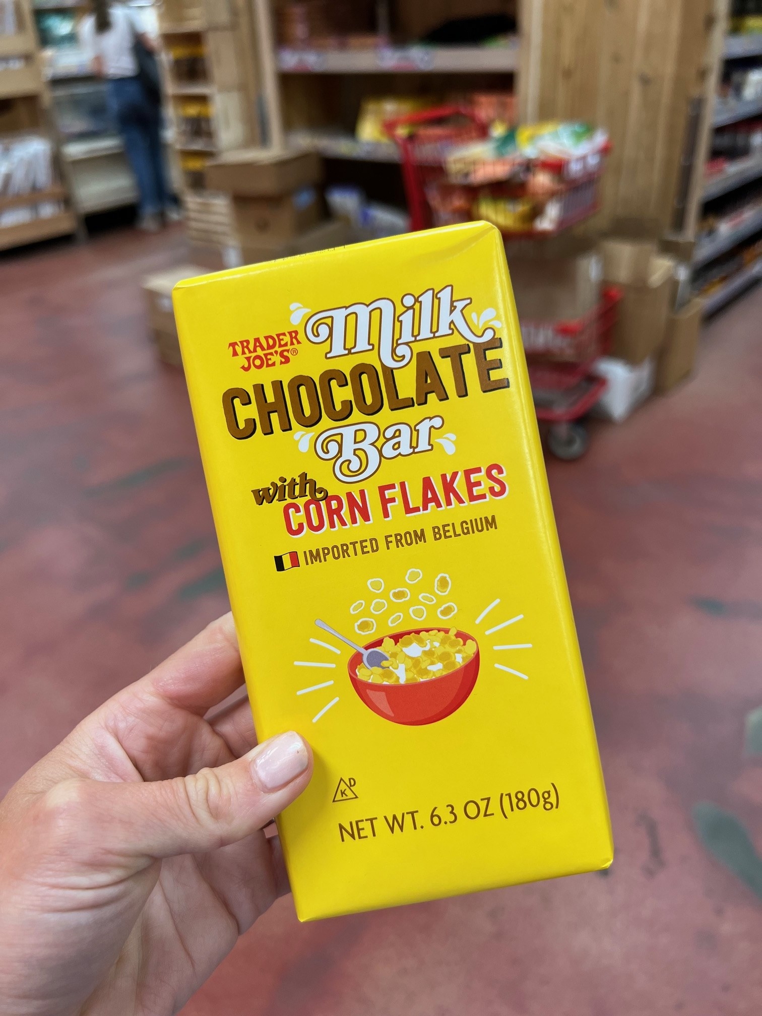Milk Chocolate Bar With Corn Flakes