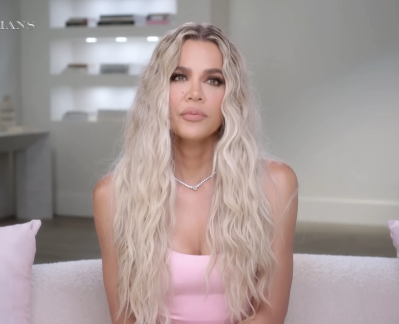 Closeup of Khloé