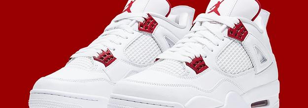 White shop red 4s