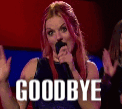 gif of ginger spice waving goodbye