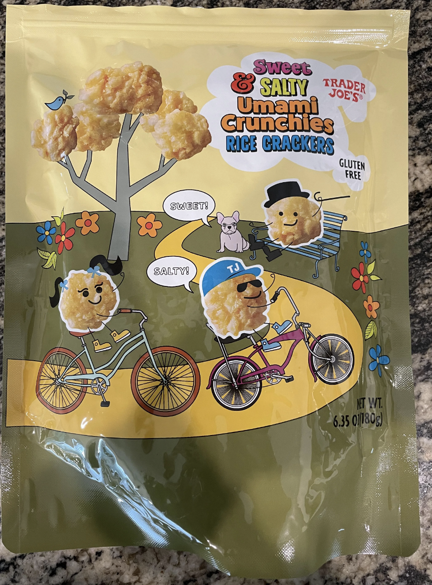 Sweet &amp;amp; Salty Umami Crunchies Rice Crackers
