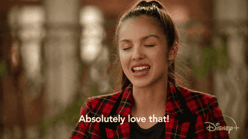 "Absolutely love that!"