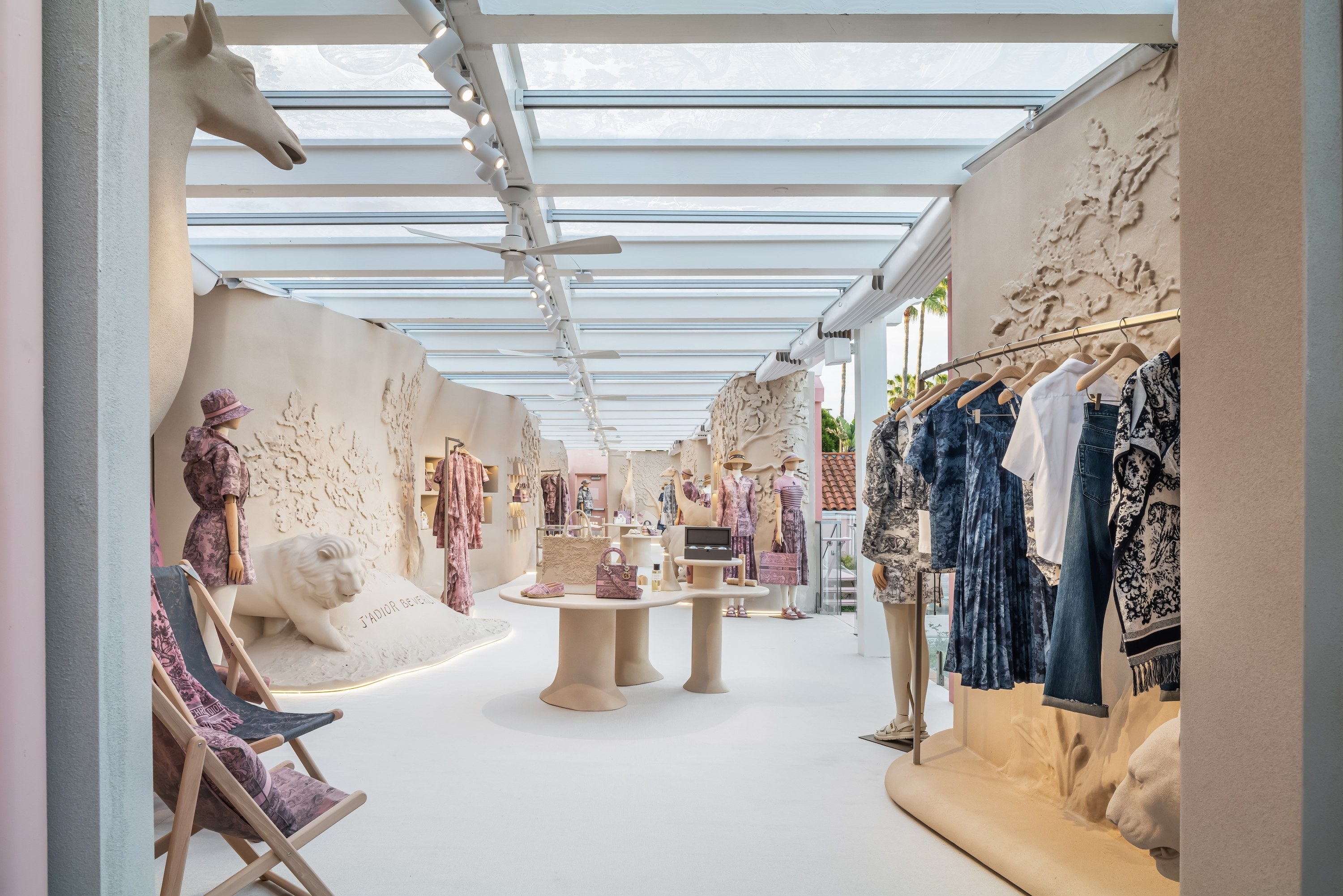 High Fashion Meets Luxury Tourism: Pop-Up Stores By Dior, Loewe