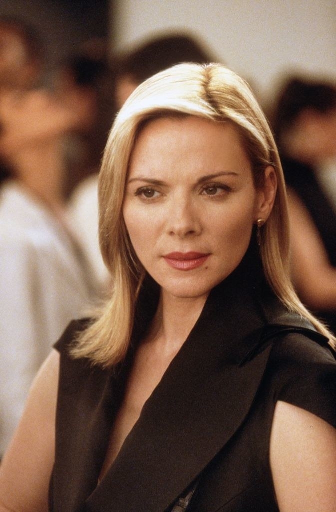 Closeup of Samantha Jones in "Sex and the City"