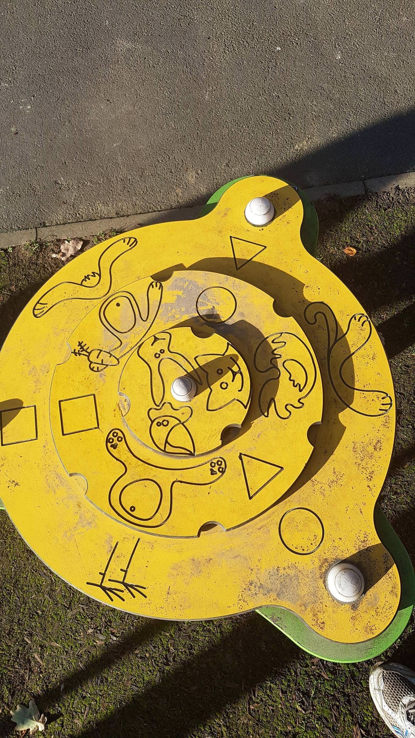 A playground puzzle