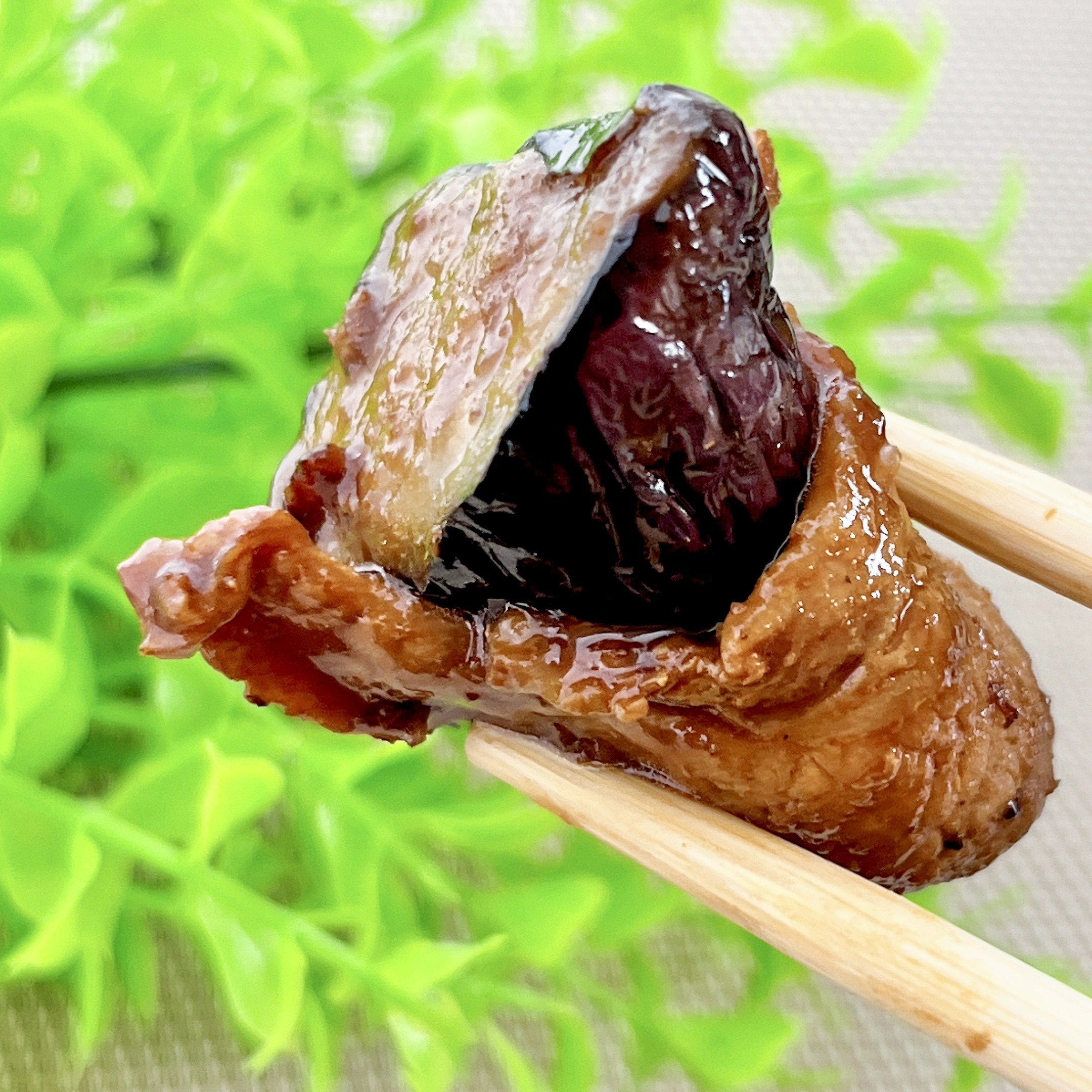 オリジン弁当のおすすめメニュー「なすの辛味噌炒め弁当」