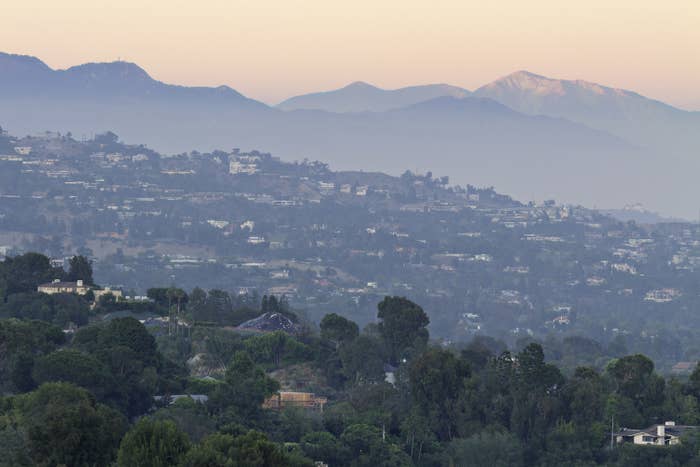 view of LA