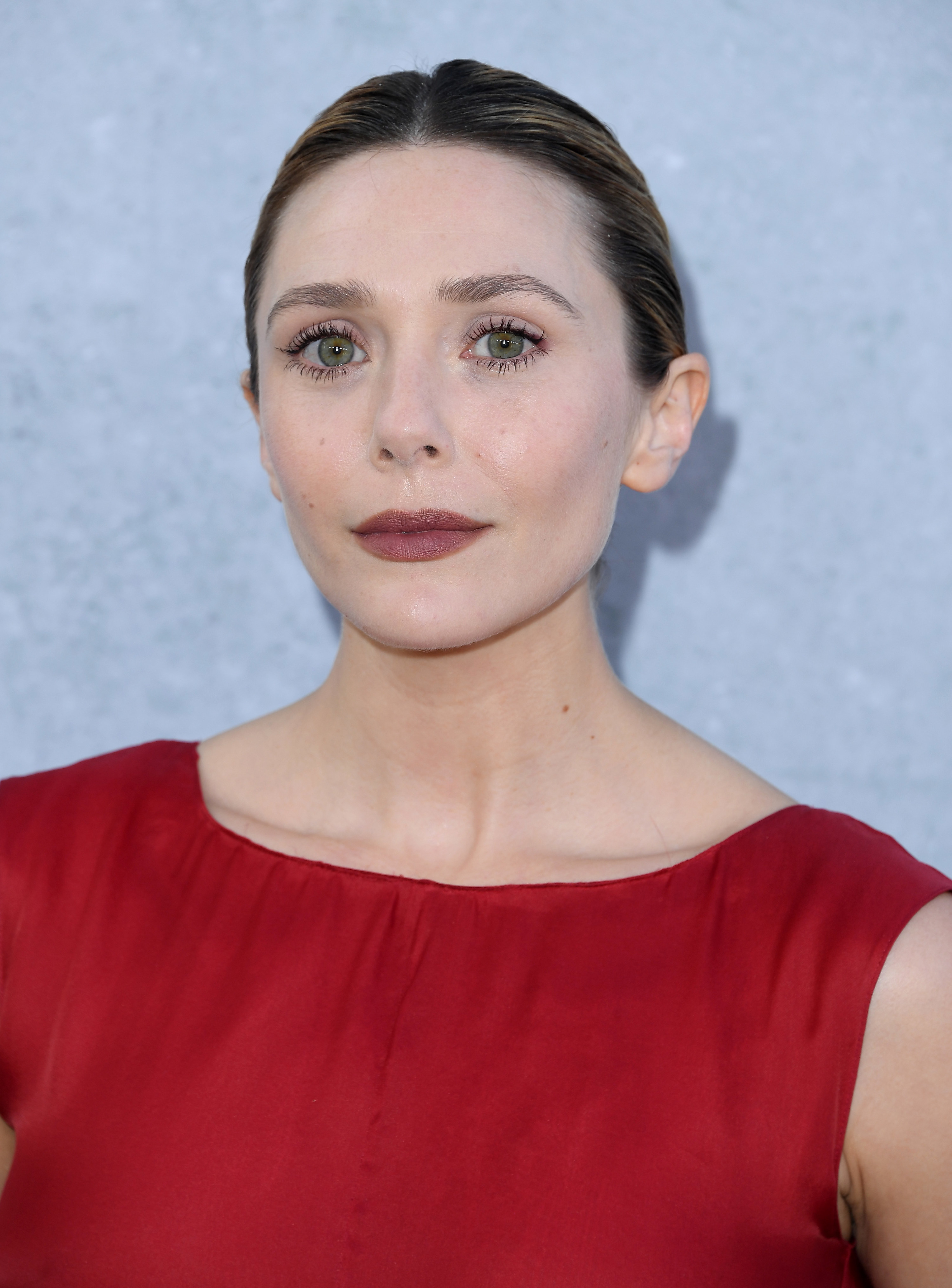 Closeup of Elizabeth Olsen