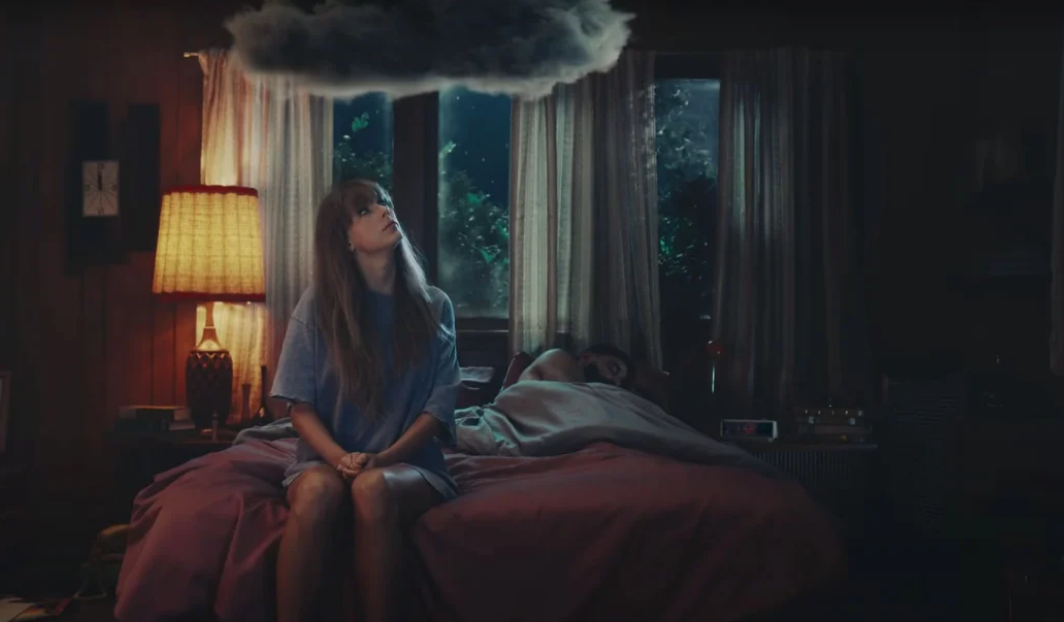 photo from the music video for Lavender Haze