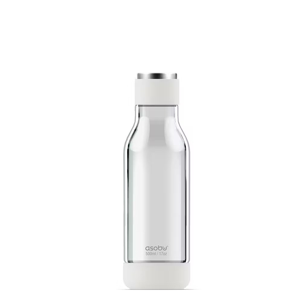 A white water bottle
