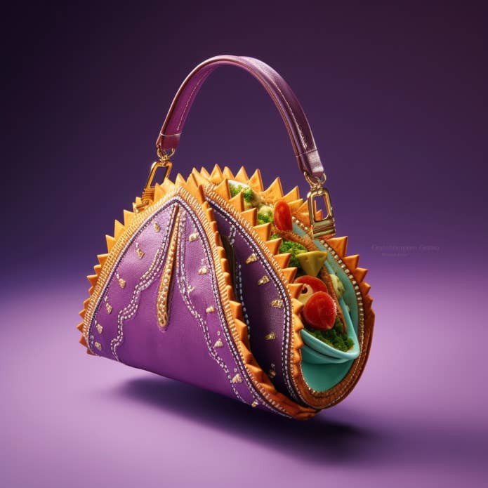 A Taco Bell purse