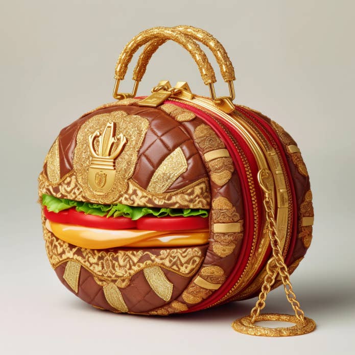 Betsey johnson hotsell hamburger purse