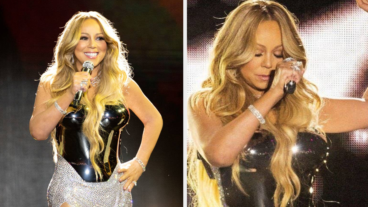 Mariah Carey turns up the glitz factor headlining night two of LA Pride In  The Park