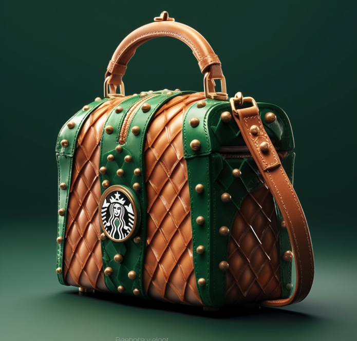A purse inspired by Starbucks