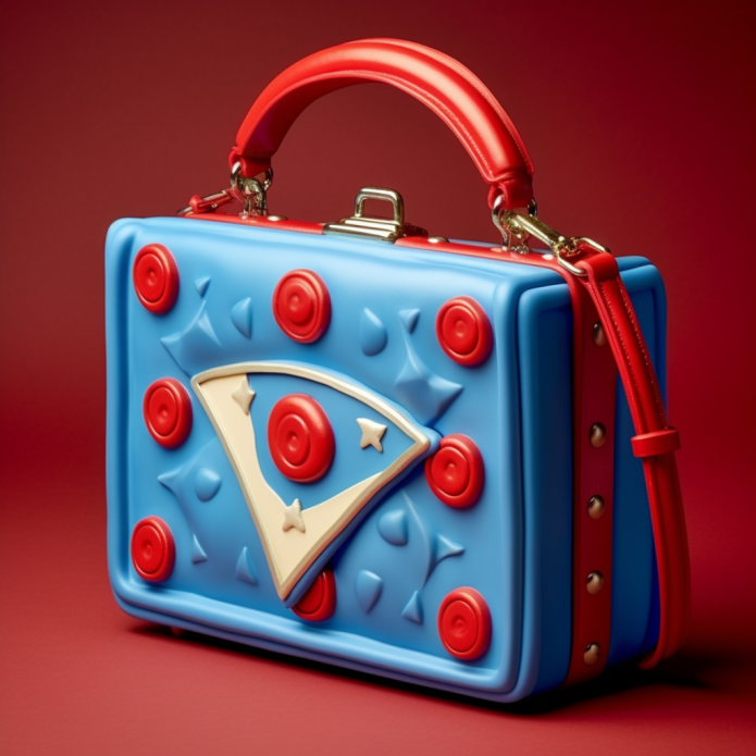 A Domino&#x27;s Pizza purse