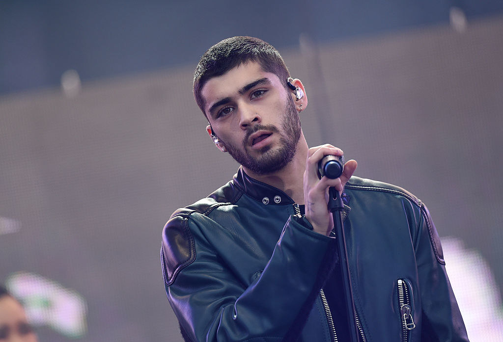 Zayn performing in 2016