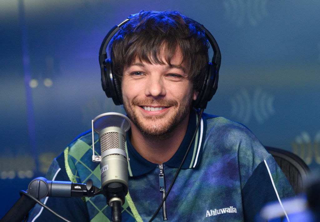 Louis Tomlinson in an interview with &quot;Hits 1&quot; at the SiriusXM Studios in September 2022