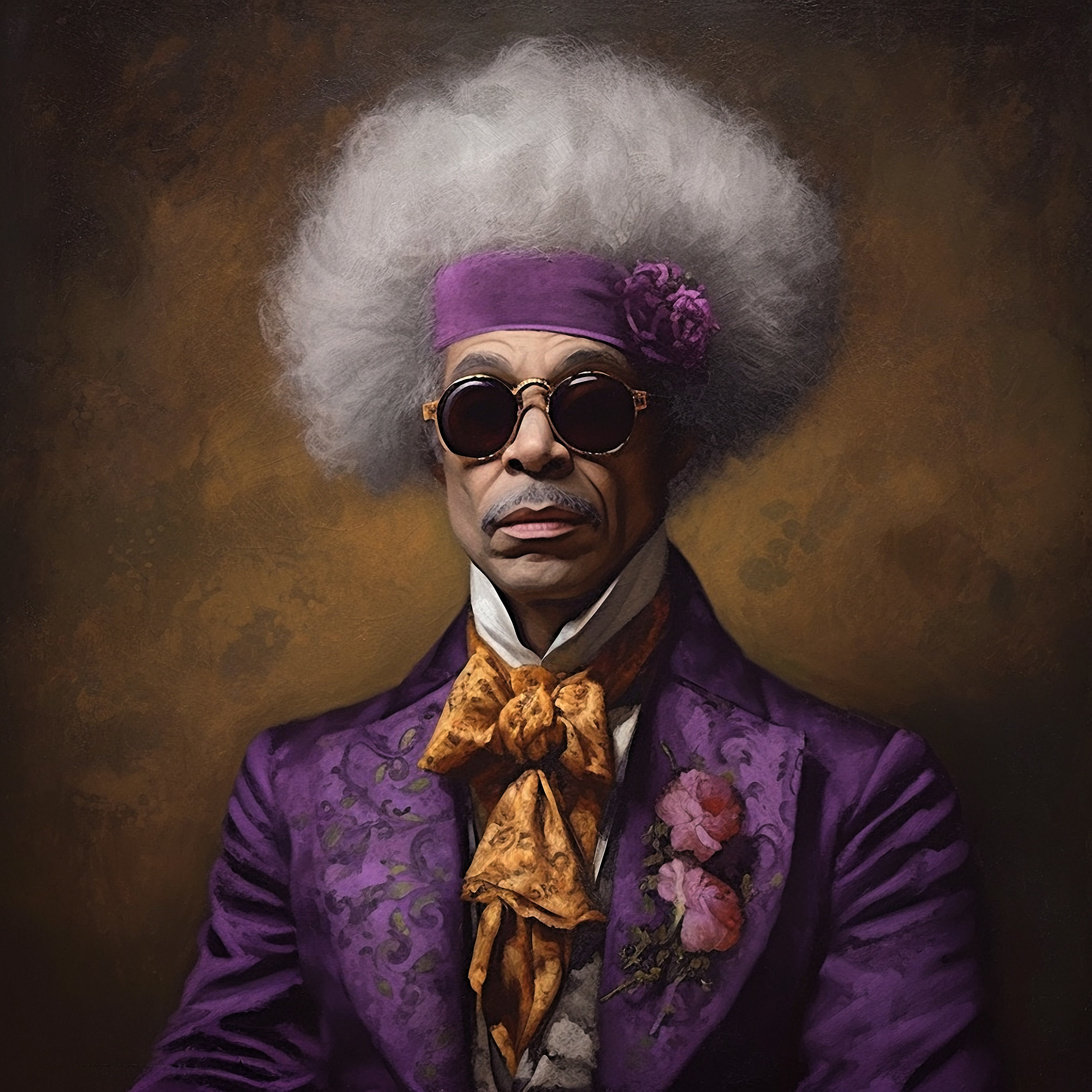 Prince imagined as an older person