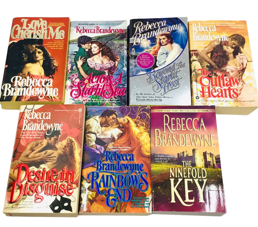 A collection of romance novels