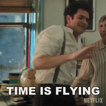 Andrew Garfield as Jonathan Larson sings that &quot;time is flying&quot; in &quot;Tick, Tick&hellip; Boom!&quot;