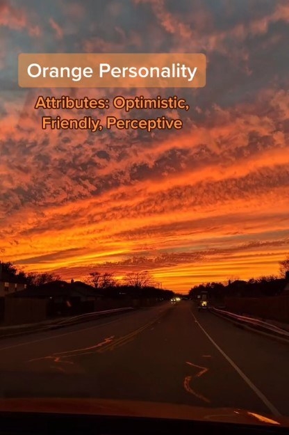 orange personality explanation