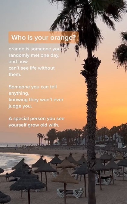 orange person explanation