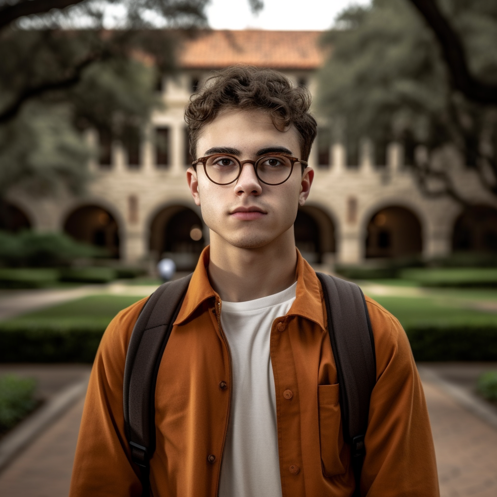 AI version of a University of Texas student