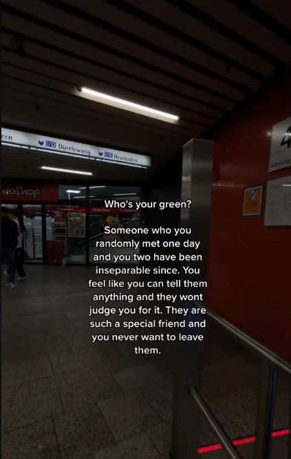 green person explanation