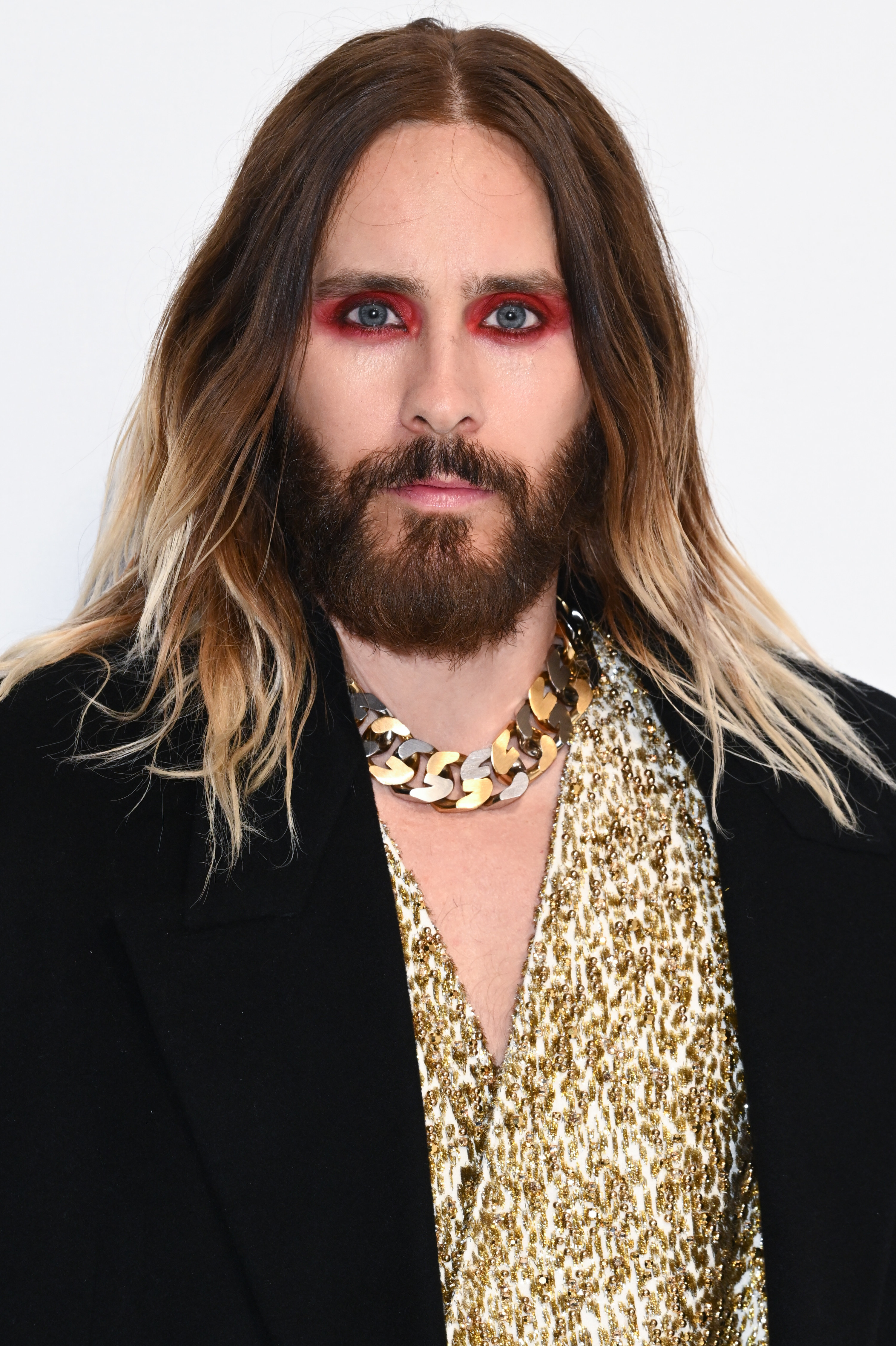 Jared Leto at the Givenchy Womenswear Fall Winter 2023-2024 show in Paris, France