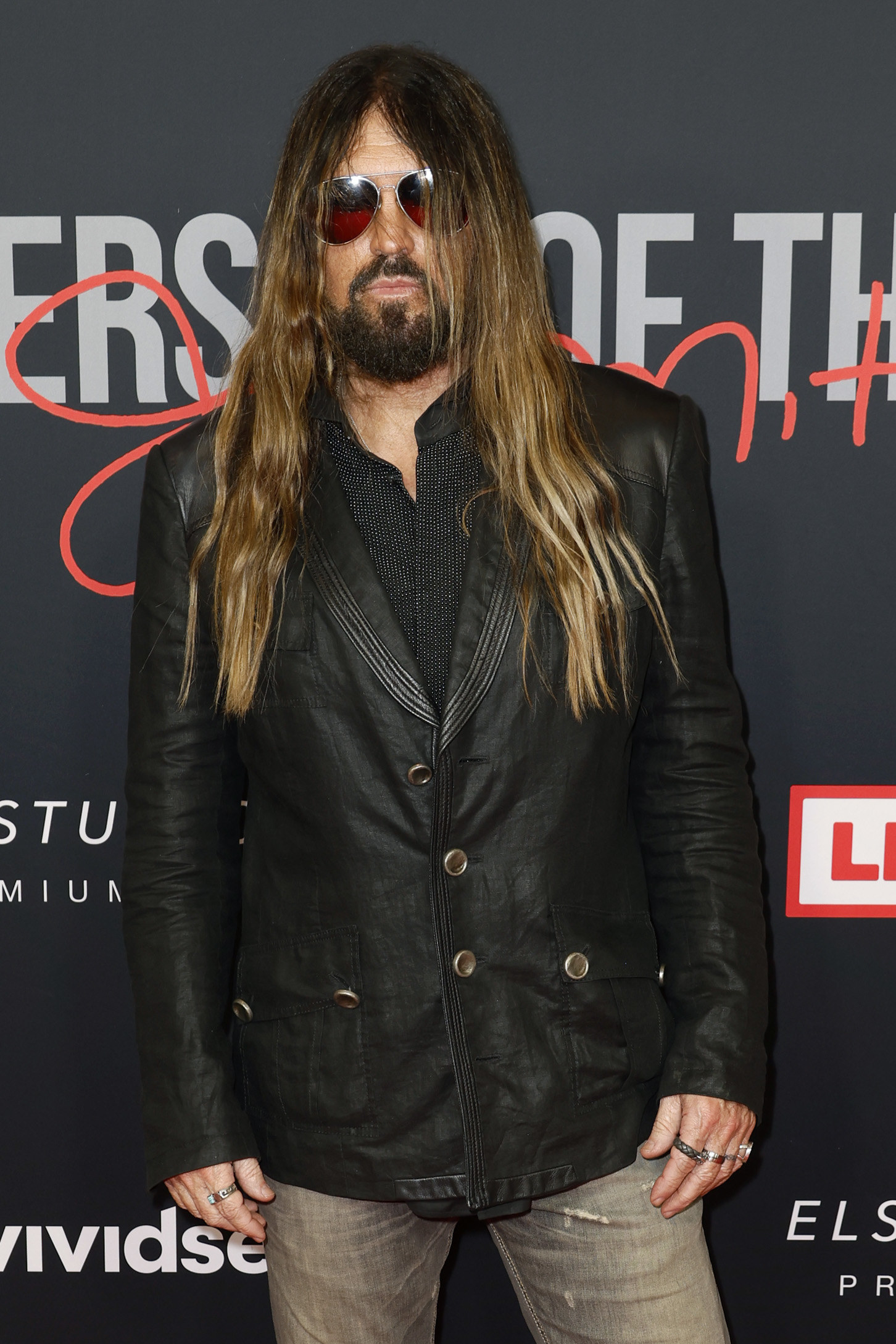 Billy Ray Cyrus on the red carpet