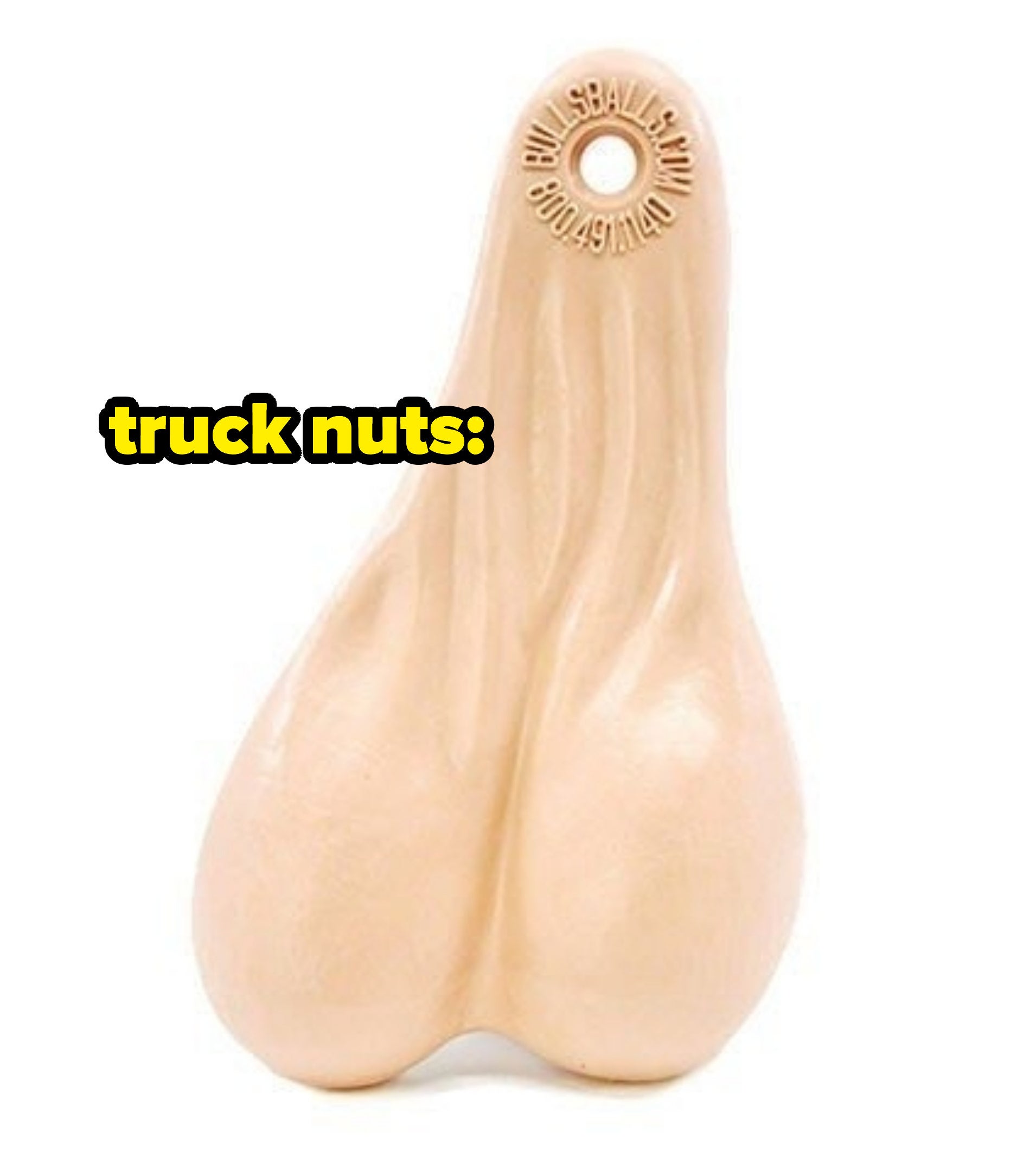 &quot;Truck nuts&quot;