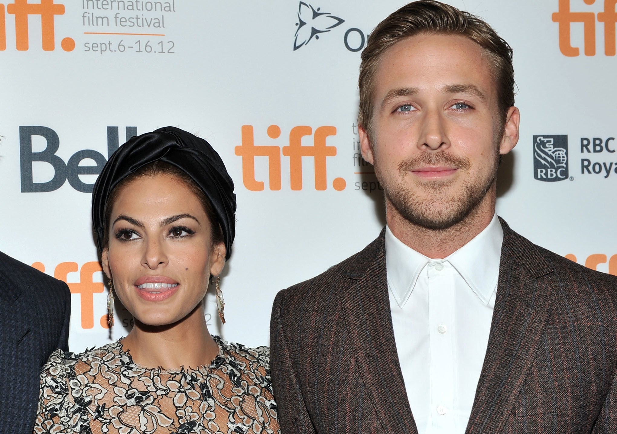 A closeup of Ryan and Eva
