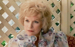 Shirley MacLaine saying, &quot;oh,&quot; and putting her hand under her chin to listen in &quot;Terms of Endearment&quot;