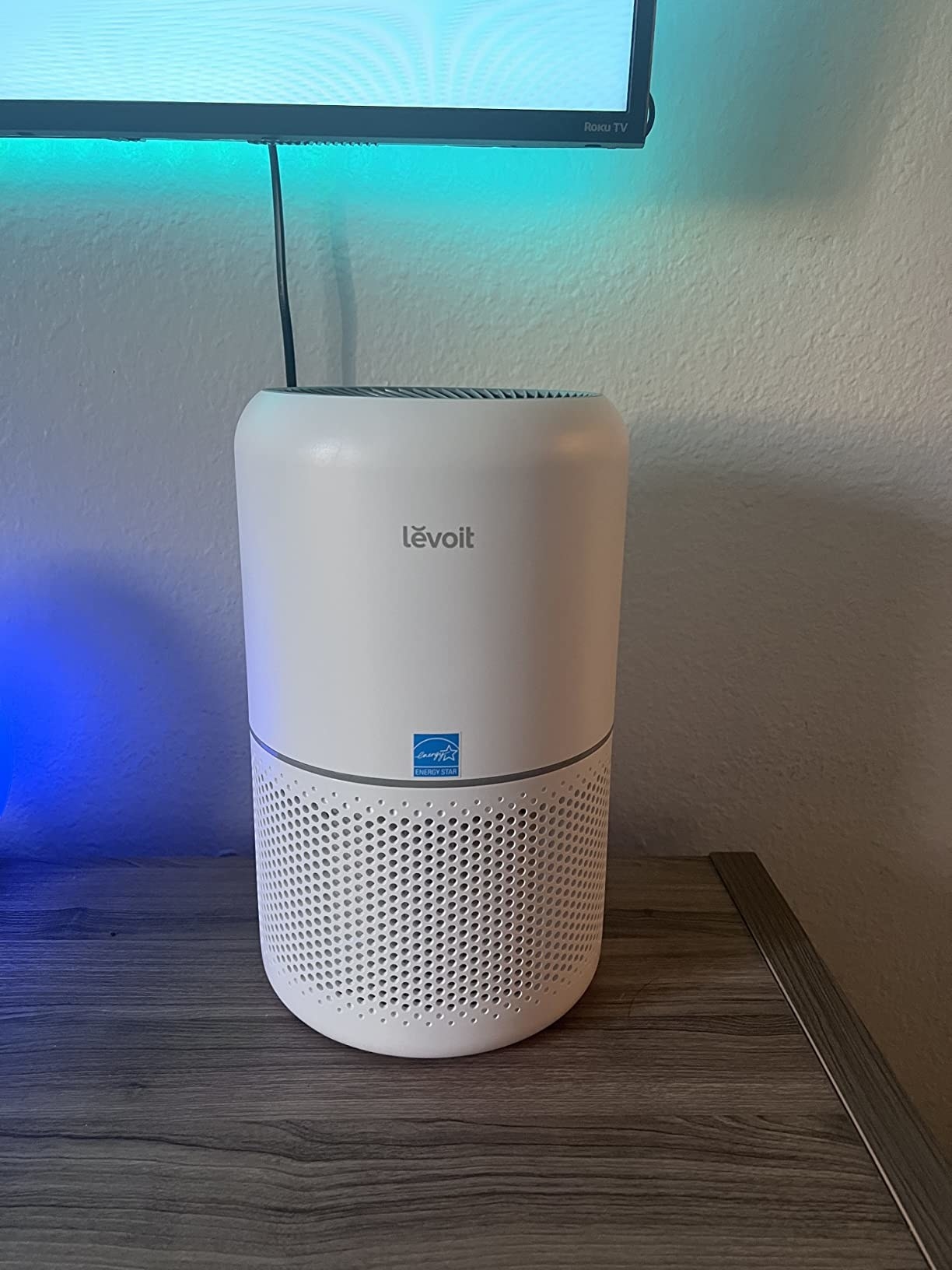 Reviewer photo of the air purifier