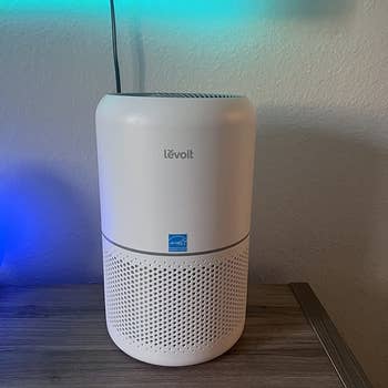 Reviewer photo of the air purifier