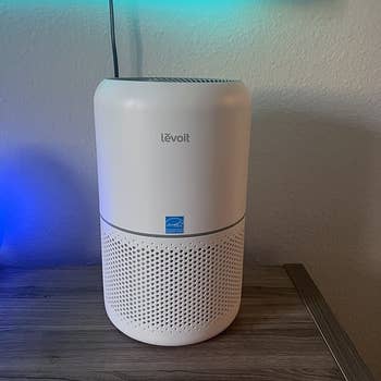 Reviewer photo of the air purifier