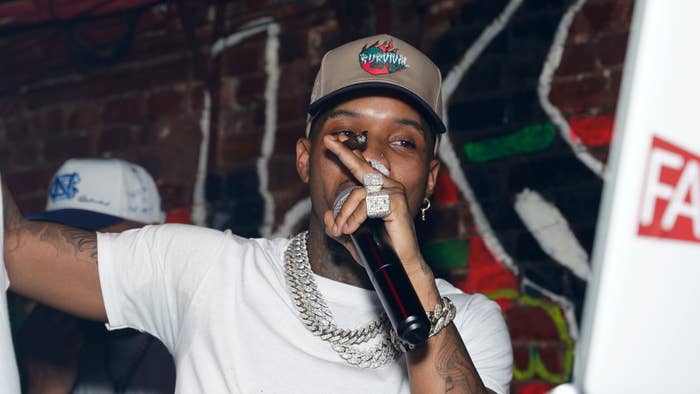 tory lanez at an event