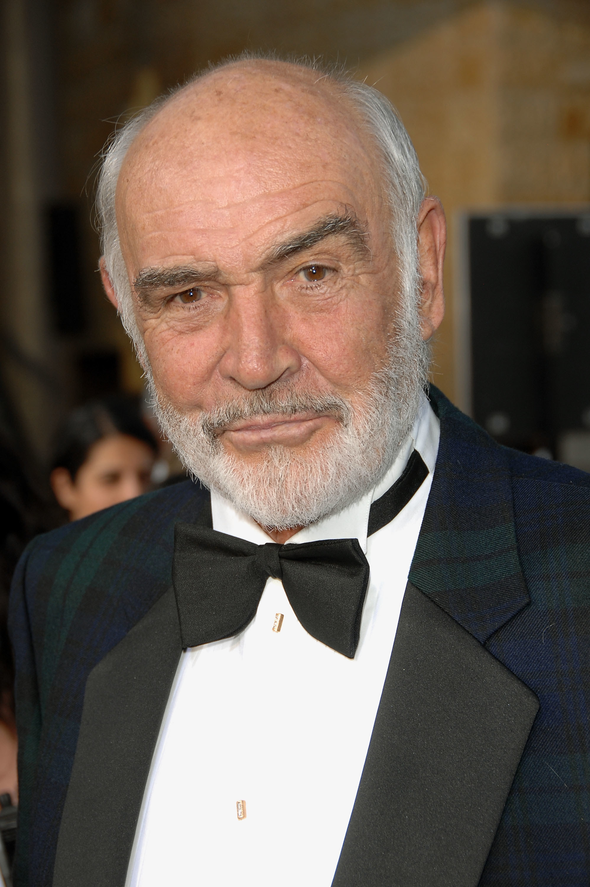 Sean Connery posing for a photo