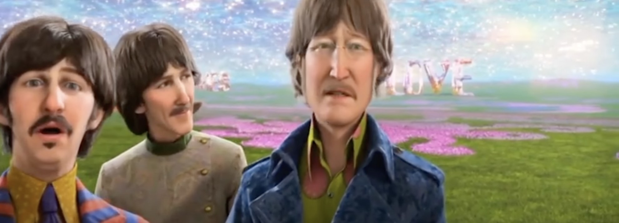 animated version of &quot;The Beatles&quot; band members