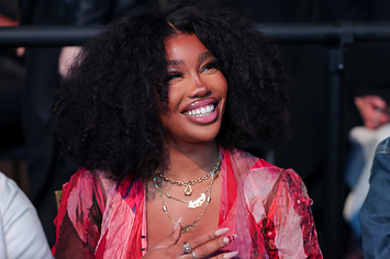 sza is seen at event