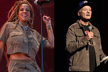 kelis and bill murray are pictured