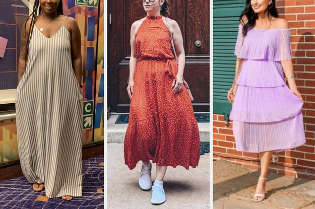 36 Longer Dresses That Are Super Comfy And Fashionable