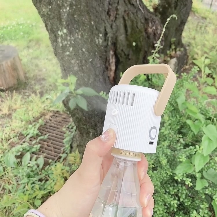 PLAZA（プラザ）で見つけたオススメの便利グッズ「MIST FAN ミストファン ボトルキャップ」